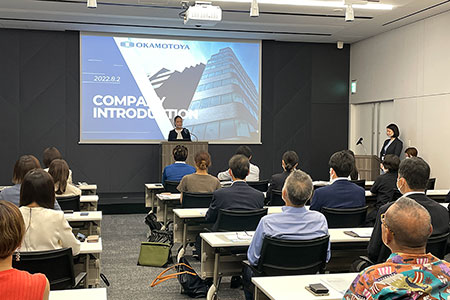 ①新社長就任ご挨拶